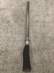 Vintage Silver Sheffield England Sharpening Steel, Stag Handle - Picture 1 of 9