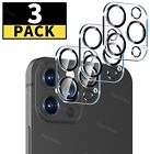 3 Pack For iPhone 13 12 11 Pro Max Tempered Glass Camera Lens Cover Protector