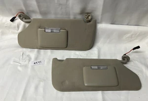 2006 CHRYSLER SEBRING DRIVER LEFT & PASSENGER RIGHT SIDE SUNVISORS SET OF 2 - Picture 1 of 8