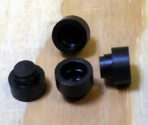 KANGARANG REPRODUCTION TAMIYA 36D TO 26D MACHINED TEFLON MOTOR ADAPTOR (QTY 10) - Picture 1 of 1