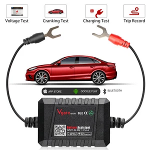 Monitor de batería Vgate dispositivo inalámbrico Bluetooth 4.0 6 ~ 20 V probador de carga de batería - Imagen 1 de 8
