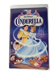 VTG Walt Disney Cinderella Masterpiece Collection 1995 VHS 0-7888-0219-4  - Picture 1 of 10