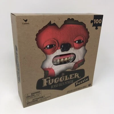 Spin Master Fuggler Suspicious Fox Funny Ugly Monster 100 Piece Puzzle - Sealed - Image 1 of 4