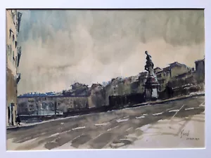 CHARLES BUSH ( Australia 1919 - 1989) ORIGINAL WATERCOLOUR - Picture 1 of 9