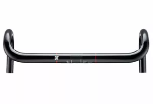 3T Superleggera Team Gloss Black UD Carbon Handlebar 31.8mm x 44cm New - Picture 1 of 4