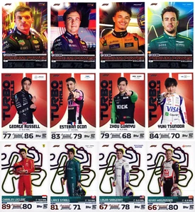 Turbo Attax F1 (Fórmula 1 / Fórmula 1) 2024 - TODAS LAS 12 TARJETAS JUM (Jumbo) COMPLETAS - Imagen 1 de 1