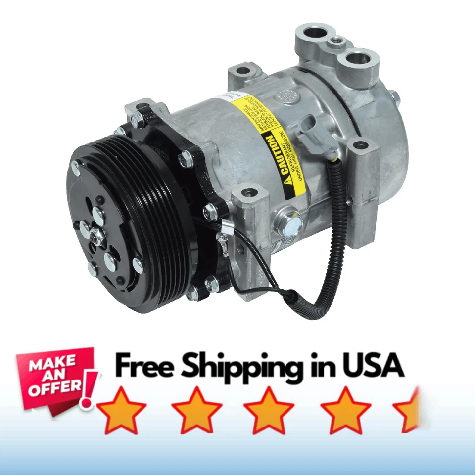 Compressor A/C Fit Dodge Dakota 1996-2002, Jeep Cherokee 1997-2001 - Image 1 of 1