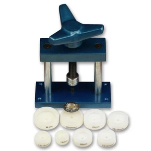 LARGE Case back & crystal/glass press QUALITY PROFESSIONAL CLOSER VICE CLAMP NEW - Picture 1 of 3