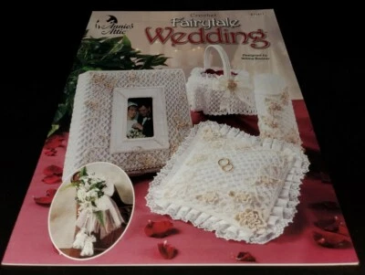BR14 ANNIE'S ATTIC 1999, FAIRYTALE WEDDING - 9 CROCHET DESIGNS - Image 1 of 2