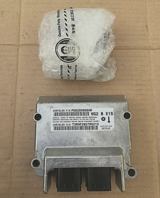 CHRYSLER JEEP Airbag ECU + Sensors (x4) - KCBSZR06CAB **Genuine New MOPAR Parts - Image 1 of 4