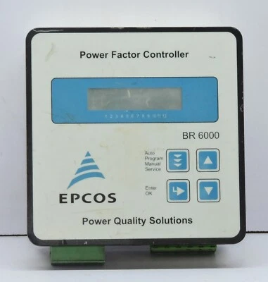 Epcos BR6000 Power Factor Controller BR6000-R12PH Supply Voltage300V L-N 50/60Hz - Image 1 of 4