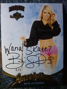 2014 Benchwarmer Authentic Autograph Inscriptions Hockey Billie Jo Powers 3/5 - Picture 1 of 2
