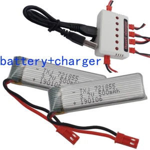 3,7V 500mAh 25C Li Akku 721855 für FLT H07 U815A U818A U819A LS 6036 Drohne - Bild 1 von 9