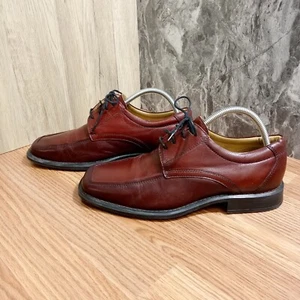 Duchini Mens Derby Shoes EU 41 U.S. Sz 8 Mens Brown Lace Up Leather - Picture 1 of 13