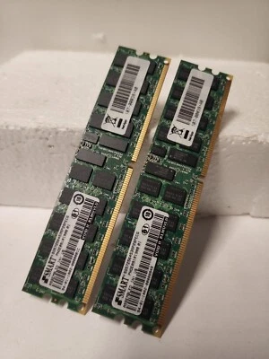 2X SMART Memory Module 240 PIN DDR2 2GB PC5300 ECC-REG NETAPP SG572564535P2SPECG - Image 1 of 4