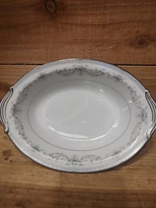 Noritake "Colburn" 6107 Serving Bowl 10 1/2 Inches Long - Picture 1 of 5