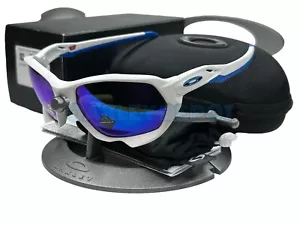 ✅ ️ GAFAS DE SOL OAKLEY PLAZA 0009019 BLANCO MATE/PRIZM ZAFIRO - Imagen 1 de 10