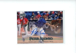 Topps Stadium Club Peter Pete Alonso 2019 #SCA-PA novato radiocontrol autógrafo automático leer - Imagen 1 de 3