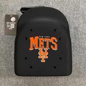 New Era New York Mets 6-Pack Cap Carrier Black MLB Hat Travel Storage Hard Case - Picture 1 of 17