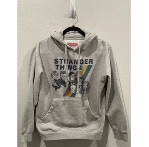 STRANGER THINGS Grey Hoodie Size S - Picture 1 of 3