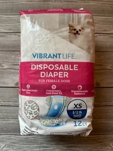 Vibrant Life Einwegwindeln für Hündinnen - XS - Bild 1 von 1