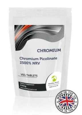 HEALTHY MOOD Chrom Tabletten 8,4 mg Chrom Picolinat Diätpillen
