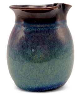 Signed Studio Pottery Hand Thrown Glazed Vase Pitcher Scrambler VTG Artisan - Picture 1 of 15