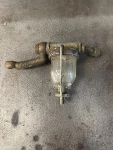 Filtro benzina universale in vetro auto epoca - Foto 1 di 3