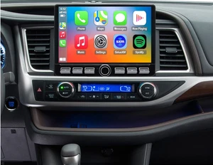 Radio QLED 4G LTE para Toyota Highlander 2014 2015 2016 2017 2018 2019 actualización, 8- - Imagen 1 de 6