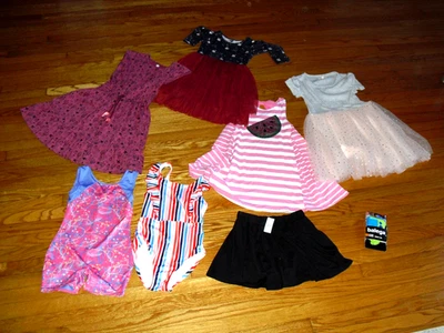  Lote Ropa Niñas 7/8 10/12 Mediano Grande Vestidos, Falda, Traje de Baño, etc.  Foto 1 de 4