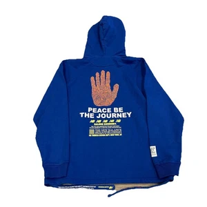 NEU MIT ETIKETT NEW BALANCE SALEHE BEMBURY BLAUER PULLOVER HOODIE SWEATSHIRT GR. L ART H19 - Bild 1 von 6