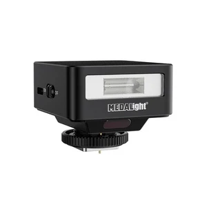 MEDAlight F30 Mini On-Camera Speedlite Flash Light Camera Universal Hot Shoe - Picture 1 of 18