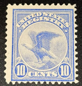 US REGISTRATION STAMP 1911 10c SC#F1 PERF-12 SGL WMK MNHOG! CV$160 - Picture 1 of 2