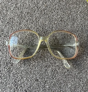 Vintage Diplomat Eyeglasses Frames Large Unisex Glasses 60s 70s Retro - Picture 1 of 6