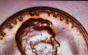 1959 Lincoln Memorial Cent Error Coin Broadstike / Partial Collar - See Photos - Picture 1 of 12