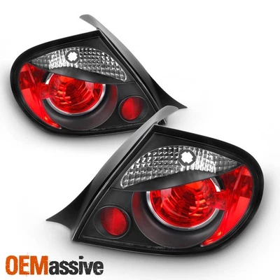 Par de luces de freno traseras negras izquierda+derecha para 03-05 Plymouth Neon JDM Foto 1 de 4