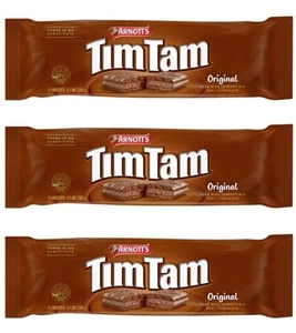 Tim Tam Original Chocolate Biscuits (Pack Of 3 x 200g EA) A unique delicious ... - Picture 1 of 6