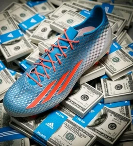 💲💲💵Adidas Adizero 5-Sterne 40 Yard Dash Fußballschuhe Größe US 10 NEU mit Etikett - Bild 1 von 10