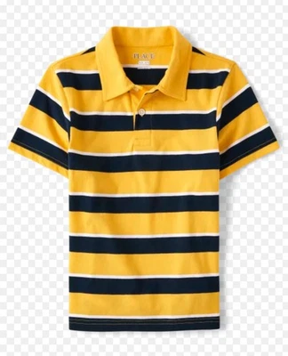 Camisa polo listrada masculina The Children's Place 5-6 lápis #318 - Imagem 1 de 4
