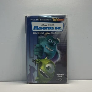 Monsters, Inc. (VHS, 2002) Disney Pixar β Classic Animated Adventure - Picture 1 of 4