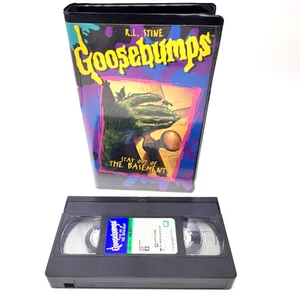 Goosebumps: Stay Out of the Basement VHS 1996 Tape Clam Shell RL Stine Clean - Picture 1 of 5