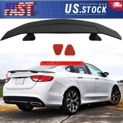 Matte 46" Rear Trunk Spoiler Racing Wing Lip GT Style For Chrysler 200 2011-17 Foto 1 de 4