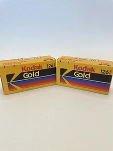 KODACOLOR PRINT FILM - Kodak Gold 126 Film 24 Exp - 2 sealed boxes Dated 05/1997 - Picture 1 of 9
