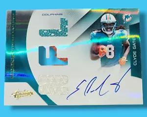 2011 Absolute Edmund Clyde Gates RPM TRIPLE JERSEY BALL RELIC AUTO RC 255/299 - Picture 1 of 1