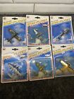 Vintage Zylmex Dyna Flites WWII Historical Series Lot of 6 Diecast Aircraft