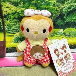 Peluche 205097 Monchhichi x Hello Kitty 15 cm ~ Tammy ~ NUEVA LLEGADA ~ - Imagen 1 de 2