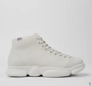 Camper Shoes Karst White Ankle Boots Women's EU 39 US 8.5 - Picture 1 of 14