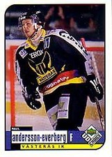 1998-99 Swedish UD Choice #193 Paul Andersson-Everberg 