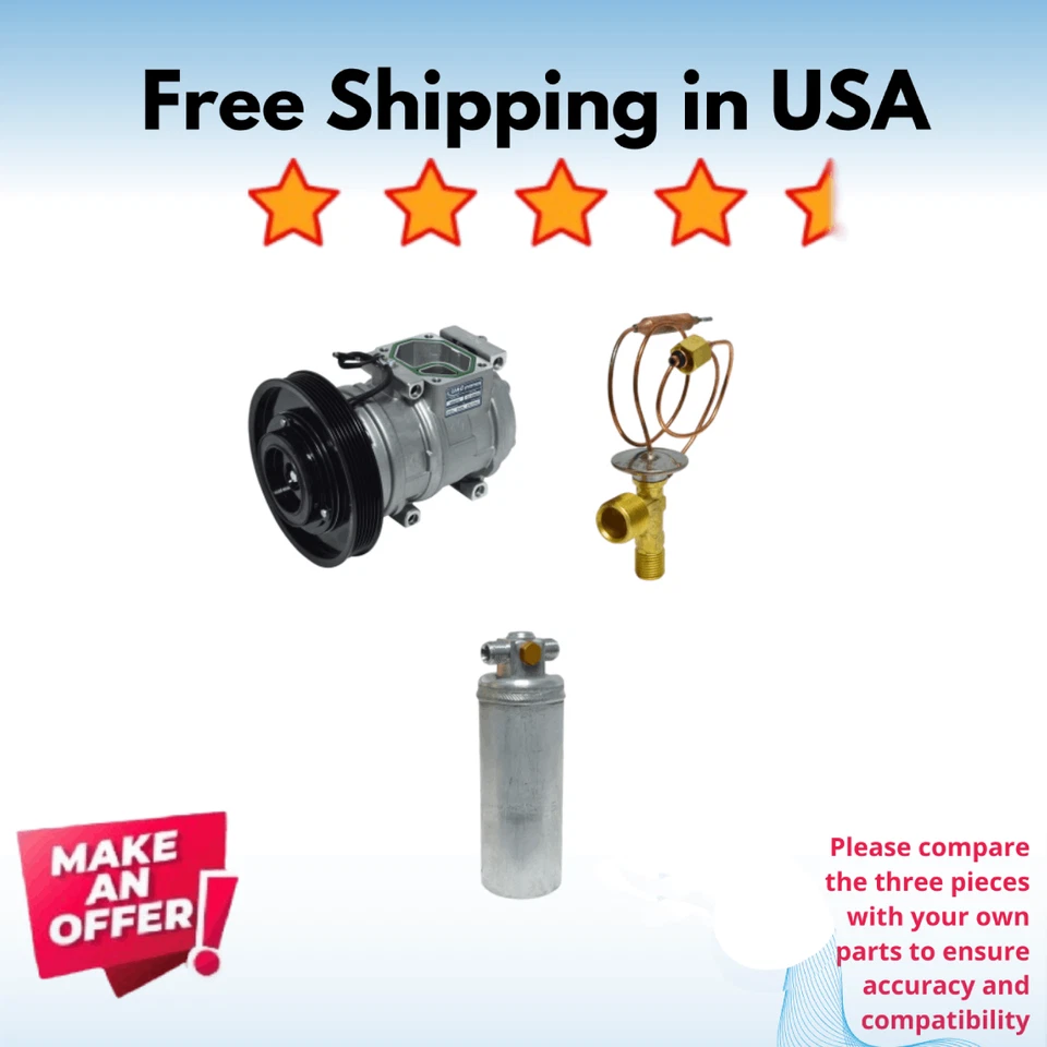 Kit Compresor A/C Fit Acura CL 1997, Honda Accord 1994-1997 Foto 1 de 4