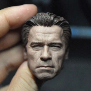 1/6 Arnold Schwarzenegger Commando Painted Head Sculpture for 12'' Figure Body - Picture 1 of 6